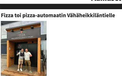 Fizza toi pizza-automaatin Vähäheikkiläntielle