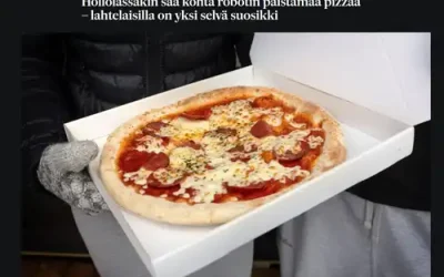 Hollolassakin saa kohta robotin paistamaa pizzaa – lahtelaisilla on yksi selvä suosikki