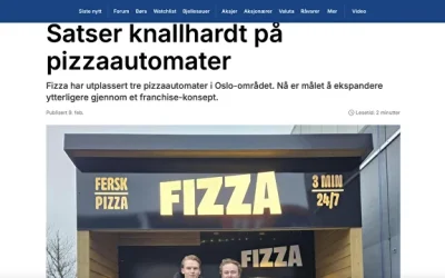 Satser knallhardt på pizzaautomater
