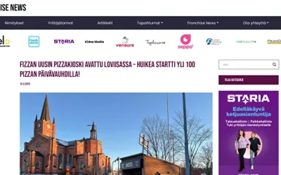 Fizzan uusin pizzakioski avattu Loviisassa – huikea startti yli 100 pizzan päivävauhdilla!