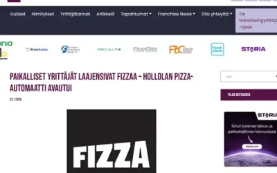 Paikalliset yrittäjät laajensivat Fizzaa – Hollolan pizza-automaatti avautui