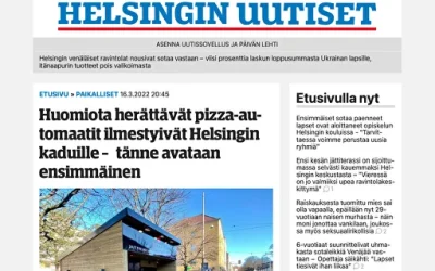 Huomiota herättävät pizza-​automaatit ilmestyivät Helsingin kaduille –  tänne avataan ensimmäinen