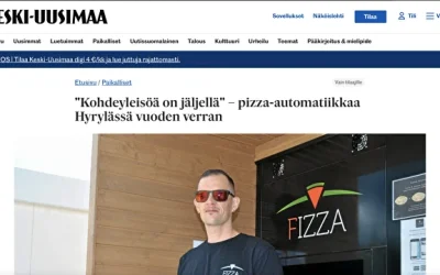 "Kohdeyleisöä on jäljellä" – pizza-​automatiikkaa Hyrylässä vuoden verran