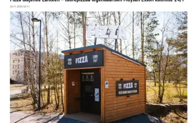 Fizza laajenee Lahteen – tuorepizzaa legendaarisen Möysän Esson kulmille 24/7