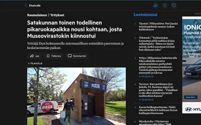 Satakunnan toinen todellinen pikaruokapaikka nousi kohtaan, josta Museovirastokin kiinnostui