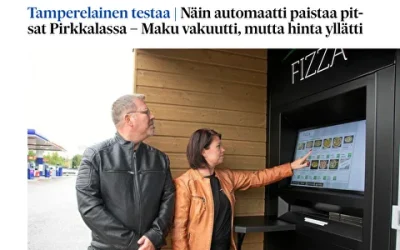 Tamperelainen testaa | Näin automaatti paistaa pitsat Pirkkalassa – Maku vakuutti, mutta hinta yllätti